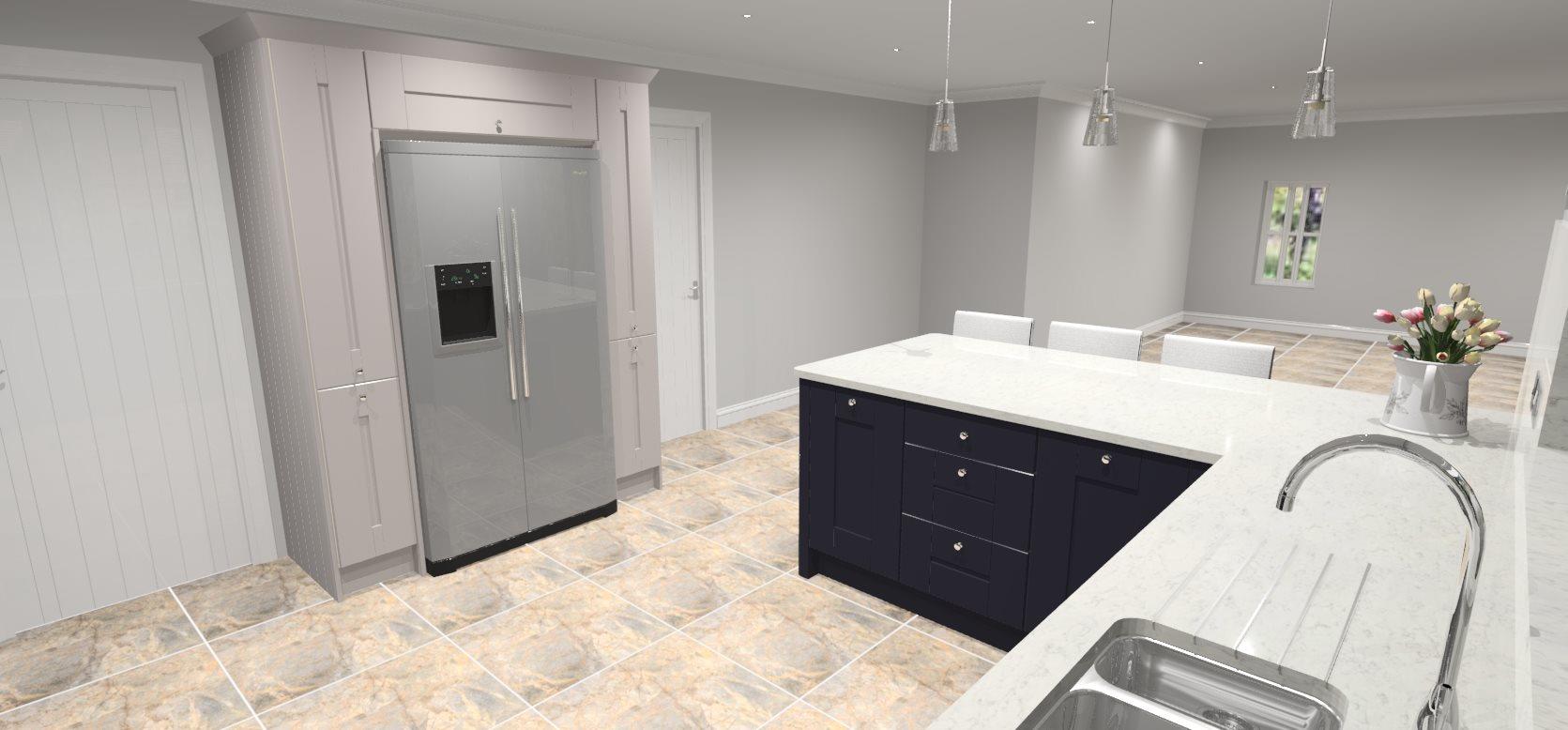 LIVING DINING KITCHEN